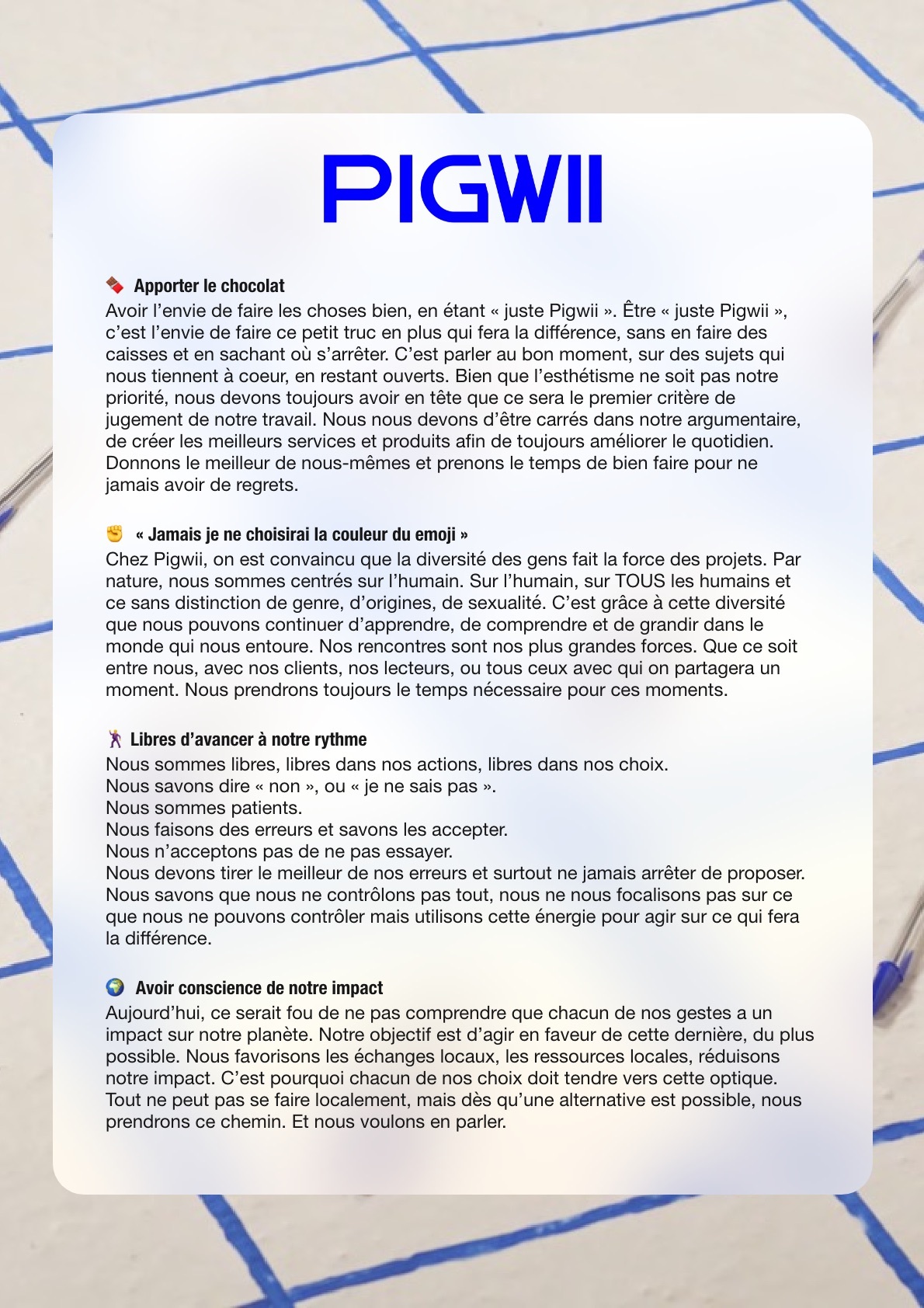 Manifeste Pigwii - 2020