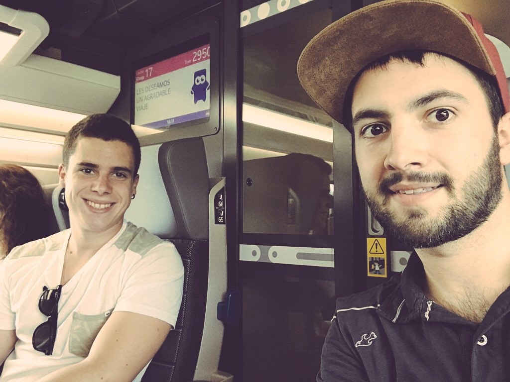 Là on était dans le train pour aller aux Flupa UX Days et on était super impatient !